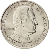 Monnaie, Monaco, Rainier III, Franc, 1977, SPL, Nickel, KM:140, Gadoury:150 - 1960-2001 Nouveaux Francs