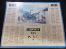 Calendrier Des Postes PTT 1964 Le Grand Bornand N 23 Creuse - Groot Formaat: 1961-70