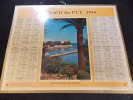 Calendrier Des Postes PTT 1966 Beaulieu Sur Mer N 23 Creuse - Grand Format : 1961-70