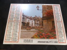 Calendrier Des Postes PTT 1982 Rochefort En Terre Gueberschwihr - Tamaño Grande : 1981-90