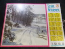 Calendrier Des Service Du Nettoiement Eboueurs De France 1982 - Grand Format : 1981-90