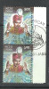 INDIA, 2010, FIRST DAY CANCELLED, PAIR, P C Sorcar, Magician,  Magic, Art, Artist - Used Stamps