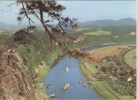 AK DDR Sächsische Schweiz Blick Von Der Bastei Elbe - Bastei (sächs. Schweiz)