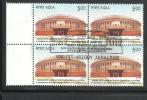 INDIA, 2010, FIRST DAY CANCELLED, Block Of 4, 20th Conference Of Speakers And Presiding Officers Of The Commonwealth, - Used Stamps