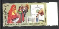 INDIA, 2010, FIRST DAY CANCELLED, Election Commission Of India,  Voting Machine, Technology, Culture, - Gebruikt