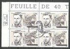 EUROPA- ANDORRA CORREO FRANCES 4 SELLOS DEL 2015 * MATASELLOS DE PRIMER DIA (C.H.C11.15) - Used Stamps