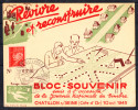 FRANCE - REVIVRE ET RECONSTRUIRE - BLOC SOUVENIR - JOURNEE DU TIMBRE 1943 - CHATILLON SUR SEINE. - Stamp's Day
