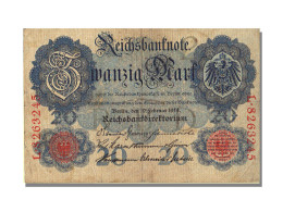 Billet, Allemagne, 20 Mark, 1914, 1914-02-19, TTB+ - Other & Unclassified