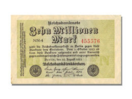 Billet, Allemagne, 10 Millionen Mark, 1923, 1923-08-22, KM:106c, SPL - Administration De La Dette