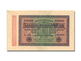 Billet, Allemagne, 20,000 Mark, 1923, 1923-02-20, SPL - Reichsschuldenverwaltung