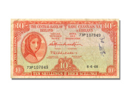 Billet, Ireland - Republic, 10 Shillings, 1968, 1968-06-06, KM:63a, TTB+ - Irlanda