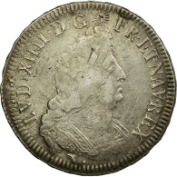 Monnaie, France, Louis XIV, 1/2 Écu Aux Palmes, 1/2 Ecu, 1694, Lyon, TB+ - 1643-1715 Ludwig XIV.