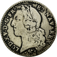 Monnaie, France, Louis XV, 1/5 Écu Au Bandeau, 24 Sols, 1/5 ECU, 1766, Bayonne - 1715-1774 Luis XV El Bien Amado