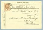 Heimat JU Courtelary 1901-06-30 Quittung Bareinzahlung über 20 Fr., Seltene Form! - Fiscale Zegels