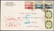 1928. 2 X 1½ + 3 + 2 X 10 SEN Rec. TOKYO 11.12.28. To Wien, Austria-Ungarn.  (Michel: 187+) - JF180873 - Cartas & Documentos