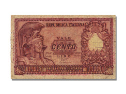 Billet, Italie, 100 Lire, 1951, 1951-12-31, KM:92a, TB - Sonstige & Ohne Zuordnung