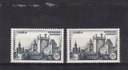 N° 1099 Yvert & Tellier, Ou 1099b Maury, Chateau D'Uzés,'' Bleu-ardoise-unicolore '' Voir Scan, Neuf Avec Gomme - Unused Stamps