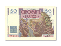 Billet, France, 50 Francs, 50 F 1946-1951 ''Le Verrier'', 1951, 1951-02-01, SPL - 50 F 1946-1951 ''Le Verrier''