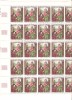 FRANCE   FEUILLE COMPLETE  DE 25 TIMBRES N° 1732  NEUF ** MNH DE 1972 - Feuilles Complètes