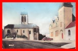 * JOUY LE CONTE - PARMAIN - VAL D'OISE - L'EGLISE - AUTOMOBILE +++ SUPERBE +++ EDITEUR MAGE J. DERENNE - PHOTO VERITABLE - Parmain