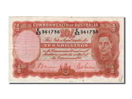 Billet, Australie, 10 Shillings, TB+ - Otros & Sin Clasificación