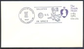 USA 1983 Postal Stationery Cover: Space Weltraum Espace: Salutes US In Space, Space Shuttle Telescope Cancellation - Estados Unidos