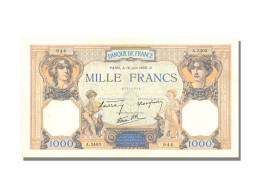 Billet, France, 500 Francs, 1 000 F 1927-1940 ''Cérès Et Mercure'', 1938 - 1 000 F 1927-1940 ''Cérès Et Mercure''