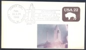 USA 1988 Postal Stationery Cover Space Weltraum Espace Celebrating 30 Years Of US Space Exploration Shuttle Cancellation - United States