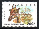 TANZANIE. N°1447 De 1994. Girafe. - Giraffen