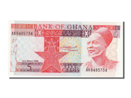 Billet, Ghana, 5 Cedis, 1982, 1982-03-06, NEUF - Ghana