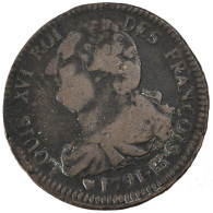 Monnaie, France, 2 Sols François, 2 Sols, 1791, Strasbourg, TB, Bronze - Sonstige & Ohne Zuordnung