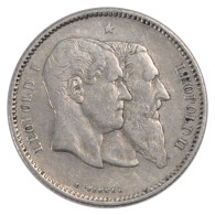 Monnaie, Belgique, Leopold II, Franc, 1880, TTB+, Argent, KM:38 - 1 Frank