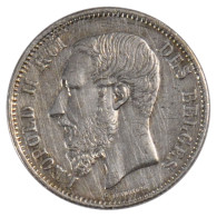 Monnaie, Belgique, Leopold II, 50 Centimes, 1866, TTB+, Argent, KM:26 - 50 Centimes
