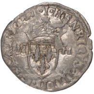 Monnaie, France, Douzain, 1592, Limoges, TB, Argent, Sombart:4420 - 1589-1610 Henry IV The Great