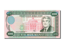 Billet, Turkmenistan, 1000 Manat, 1995, NEUF - Turkménistan