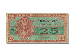 Billet, États-Unis, 25 Cents, KM:M31, TB - 1954-1958 - Reeksen 521
