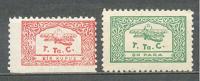 1933 TURKEY STAMPS IN AID OF THE TURKISH AVIATION SOCIETY MICHEL: 24, 28 MNH ** - Timbres De Bienfaisance