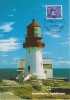 Norway Special Cancellation With Mi 877 Lindesnes Lighthouse (1915) On Card. Cancellation In Lindesnes Fyr - Brieven En Documenten