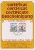 Norway Certificate Card With Mi 891-892 Ships - Special Cancellation - Stavern - 1983 - Lettres & Documents