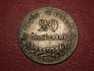 Italy - 20 Centesimi 1863 T BN Emanuele II Silver 8112 - 1861-1878 : Vittoro Emanuele II