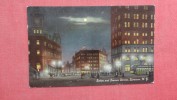 - New York> Syracuse   Night View-- Salina & Genese Street  2089 - Syracuse