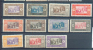 SEN 407 - YT 53 à 55 - 57 à 62 - 66-67 * - Unused Stamps