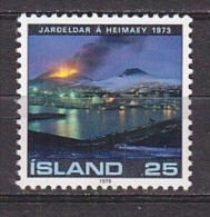 Q1232 - ISLANDE ICELAND Yv N°454 ** VOLCAN HEIMAEY - Neufs