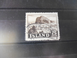 ISLANDE TIMBRE OU SERIE  YVERT N° 254 - Usados