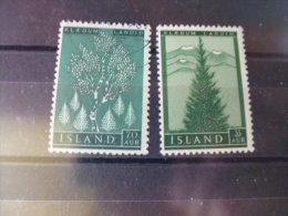 ISLANDE TIMBRE OU SERIE  YVERT N° 278.279** - Neufs