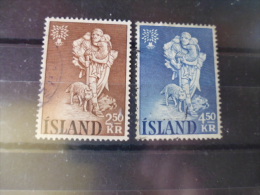 ISLANDE TIMBRE OU SERIE  YVERT N° 299.300 - Oblitérés