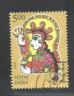 INDIA, 2010, FINE USED, Astrological Signs, (Zodiac), 1 V, Virgo - Gebruikt