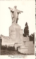 VERVIERS - DISON (4820) - RELIGION : Monument Du Sacré-Coeur. Inauguré Le 31 Juillet 1927. CPSM Dentelée. - Dison