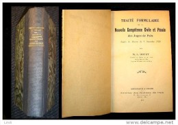 DHUET. TRAITE FORMULAIRE DE LA NOUVELLE COMPETENCE CIVILE ET PENALE.  1928 - Derecho