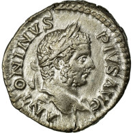 Monnaie, Caracalla, Denier, TTB+, Argent, Cohen:484 - The Severans (193 AD To 235 AD)